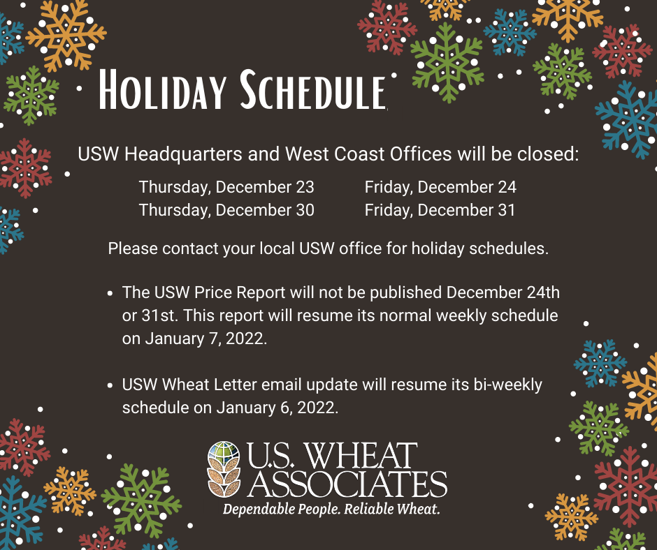2021 holiday schedule