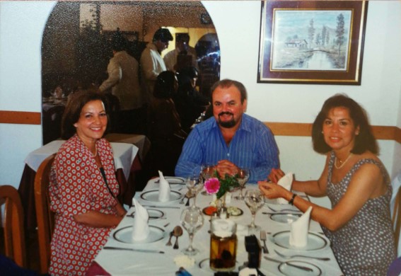 USW Santiago colleagues in 1994
