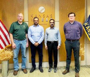 Kansas Wheat hosted the African team for meetings and visits to learn about the U.S. wheat supply chain.