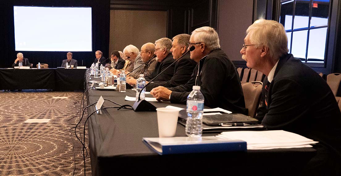U.S. wheat industry leaders at the USW 2021 Fall Board Meeting