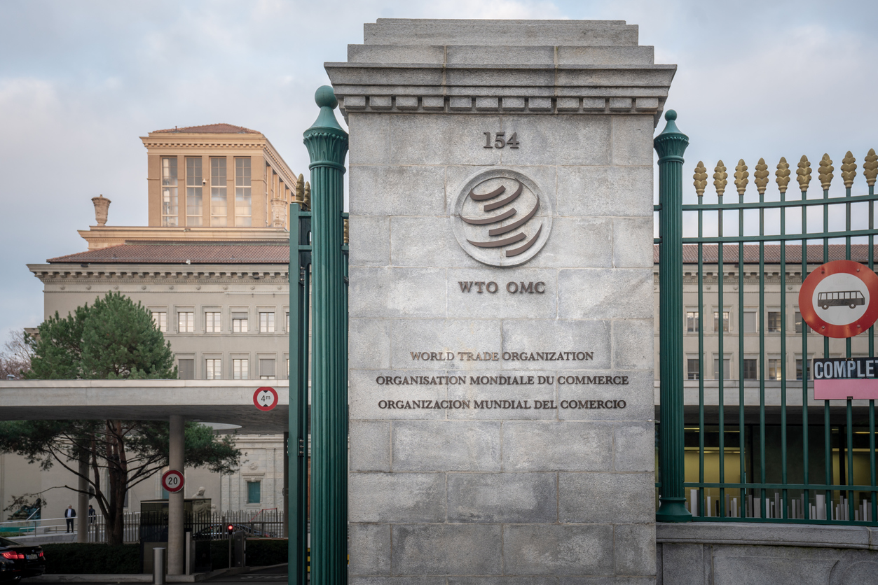 iStock photo of World Trade Orgainization headquarters in Geneva, Switzerland.